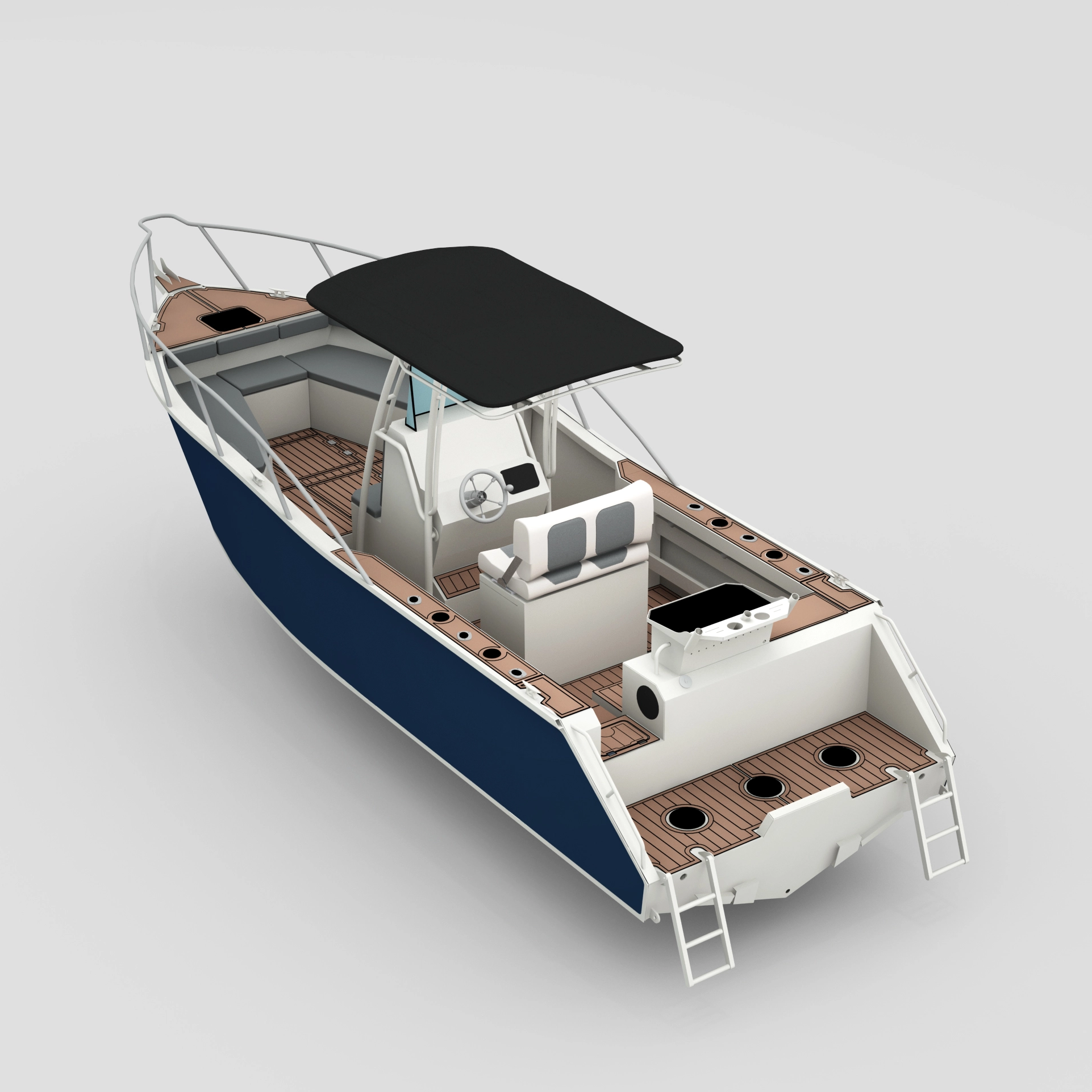Profisher 750 Aluminium Center Console Fishing Boat
