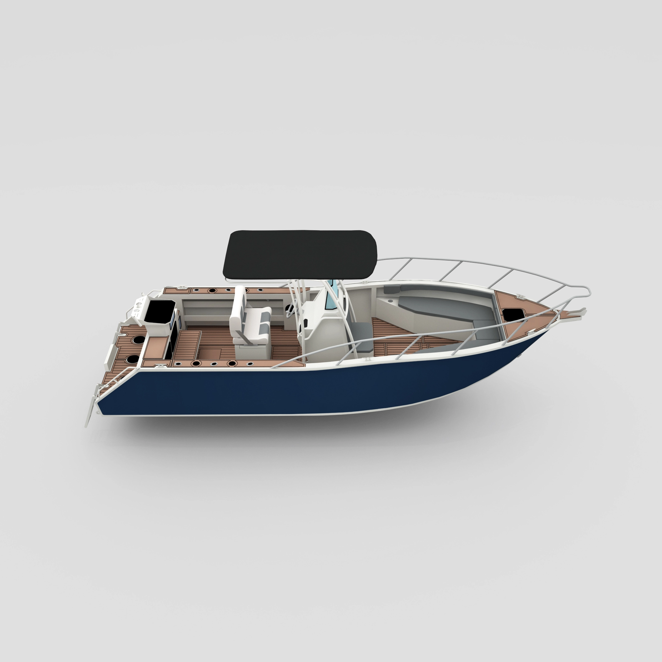 Profisher 750 Aluminium Center Console Fishing Boat