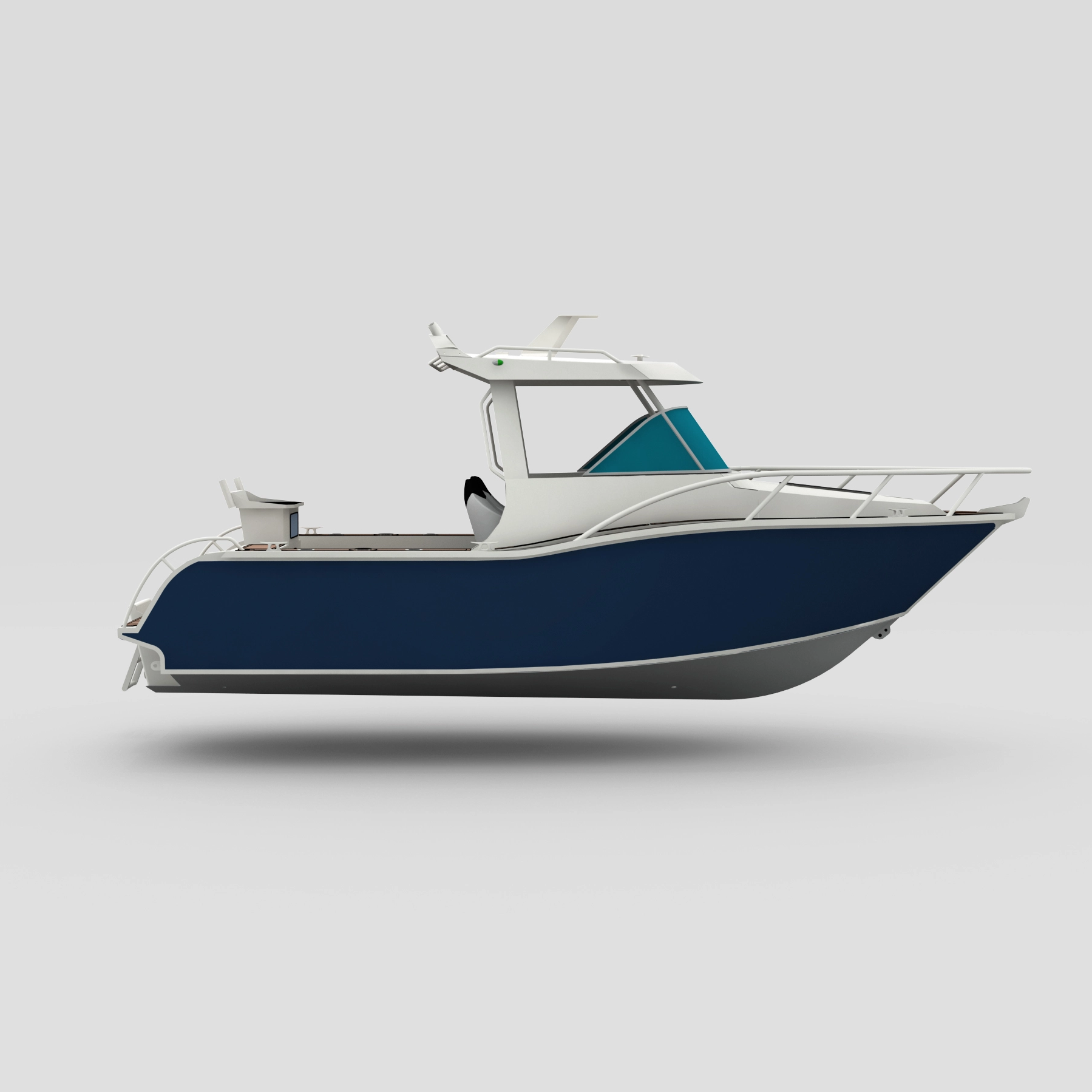 Profisher 6.25m Aluminium Cuddy Boat