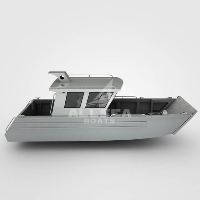 A embarcação de pouso 7,9m