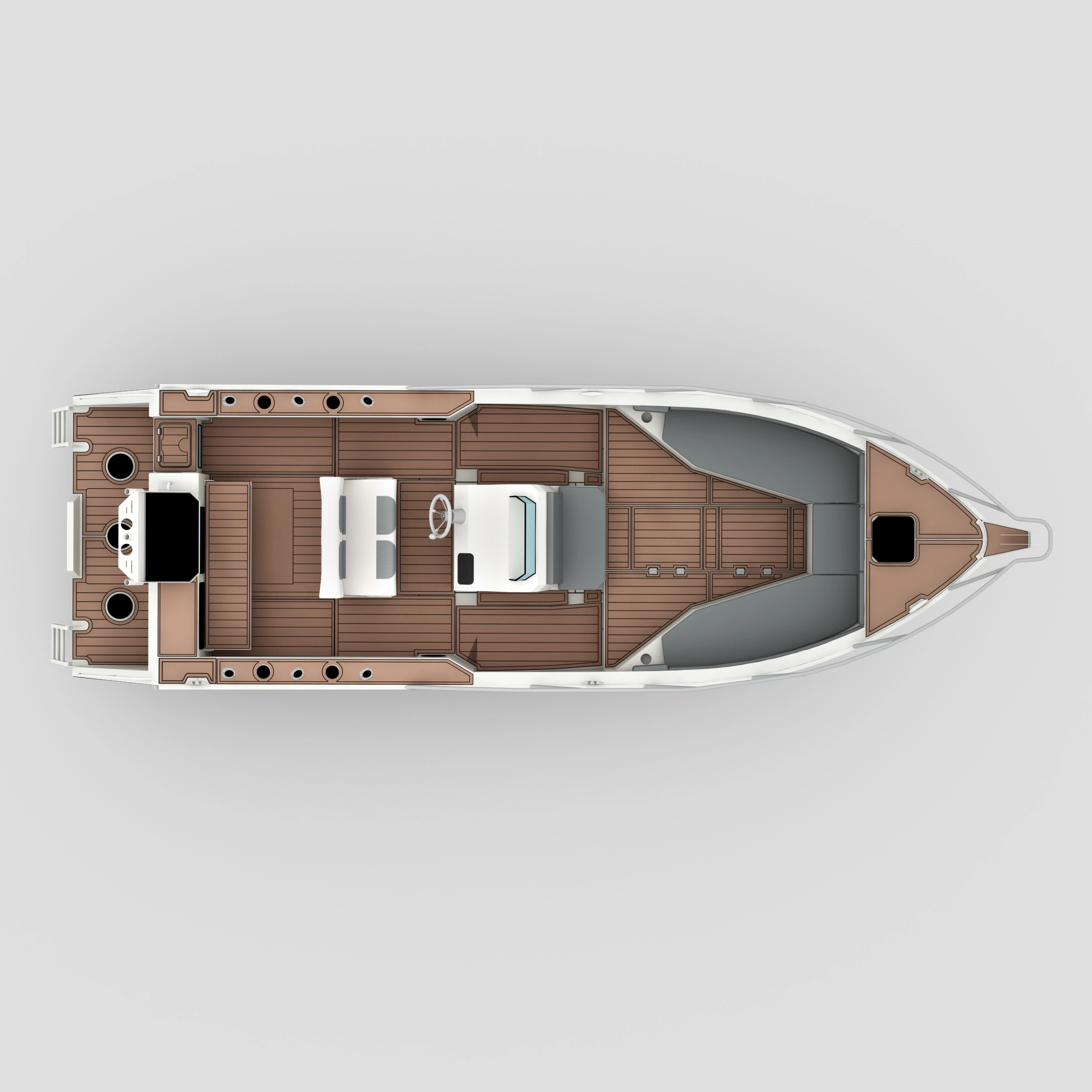 Profisher 750 Aluminium Center Console Fishing Boat