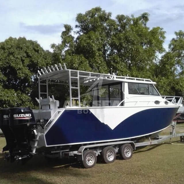 barco profissional de 9,6 m