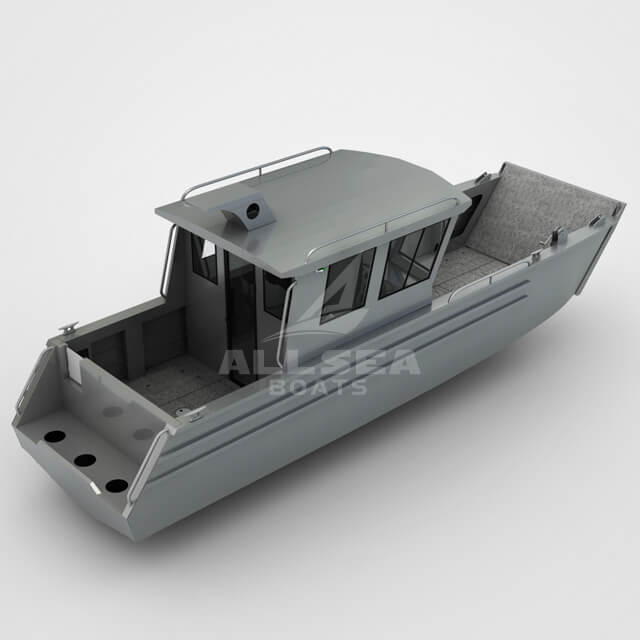 A embarcação de pouso 7,9m