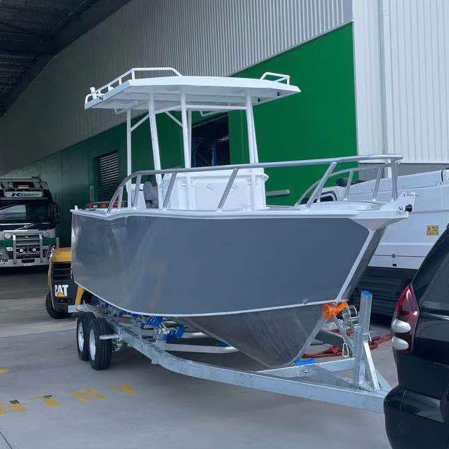 Barco a motor de console central de lazer para cruzeiro ao ar livre