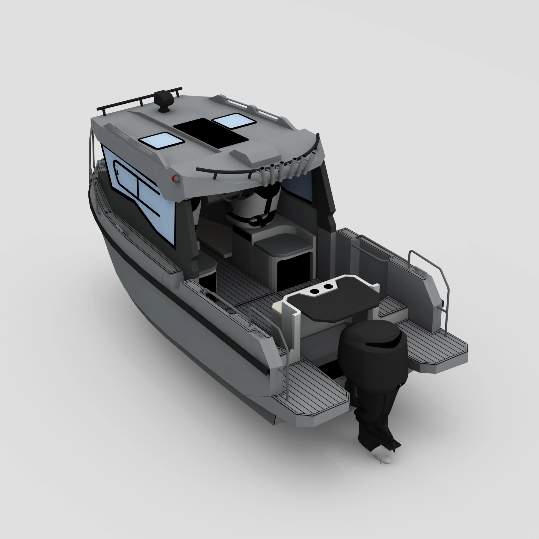 6,2m Bladecraft Aluminium Fishing Boat