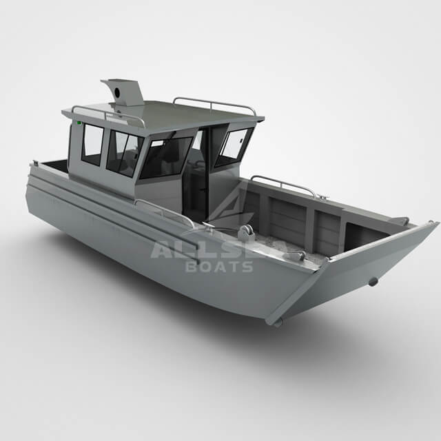 A embarcação de pouso 7,9m