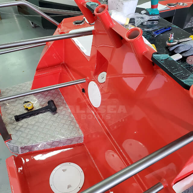 Easycraft 6,85m Boat de cabine completo