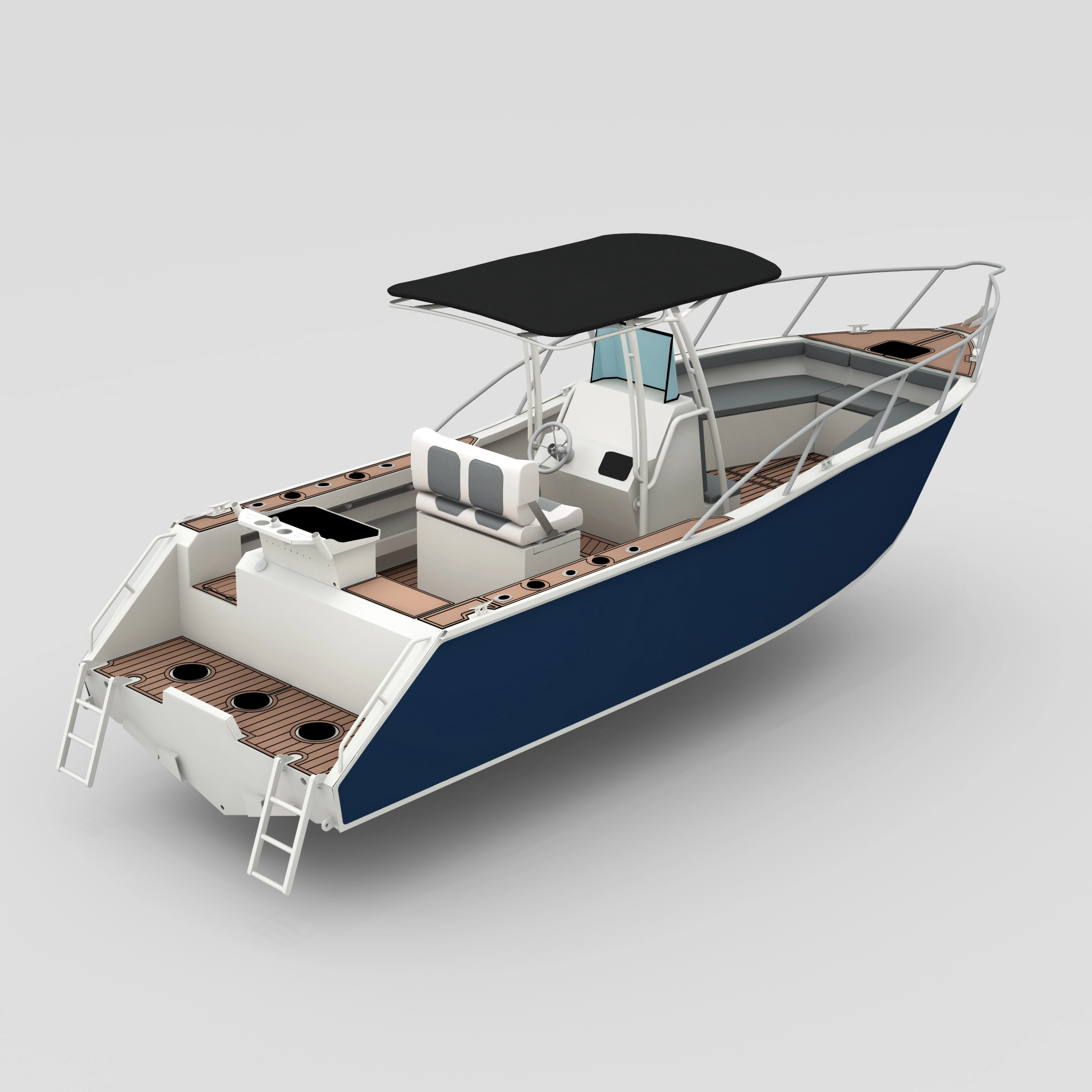 Profisher 750 Aluminium Center Console Fishing Boat